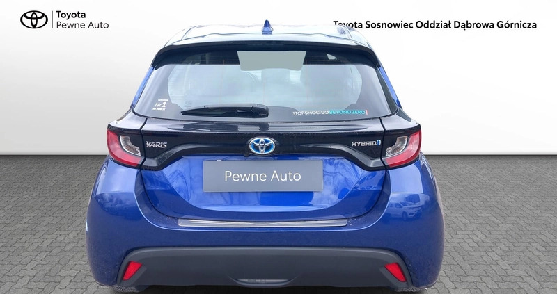 Toyota Yaris cena 87900 przebieg: 34000, rok produkcji 2022 z Radłów małe 121